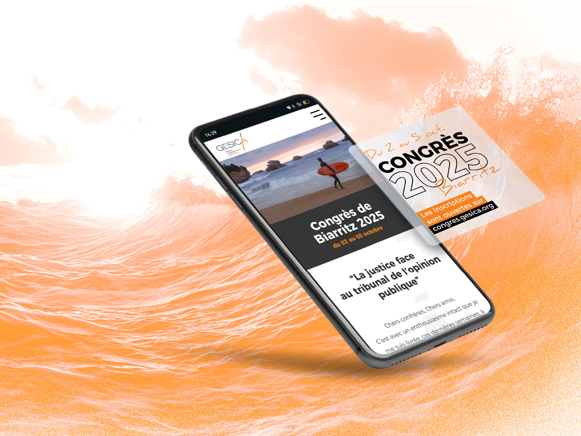 Inscription au congrès Gesica 2025 Biarritz